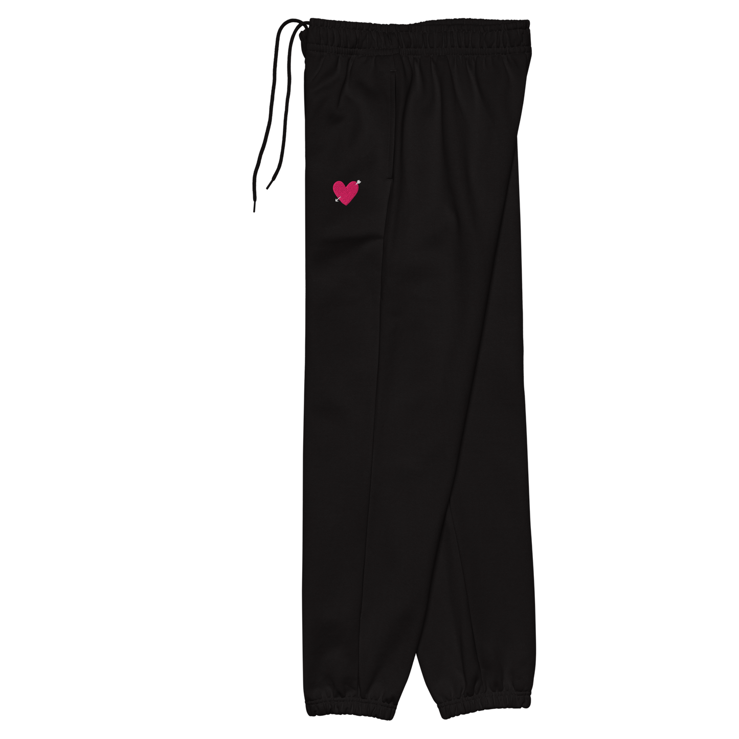 STUDIO Sweatpant 'Heart' in black