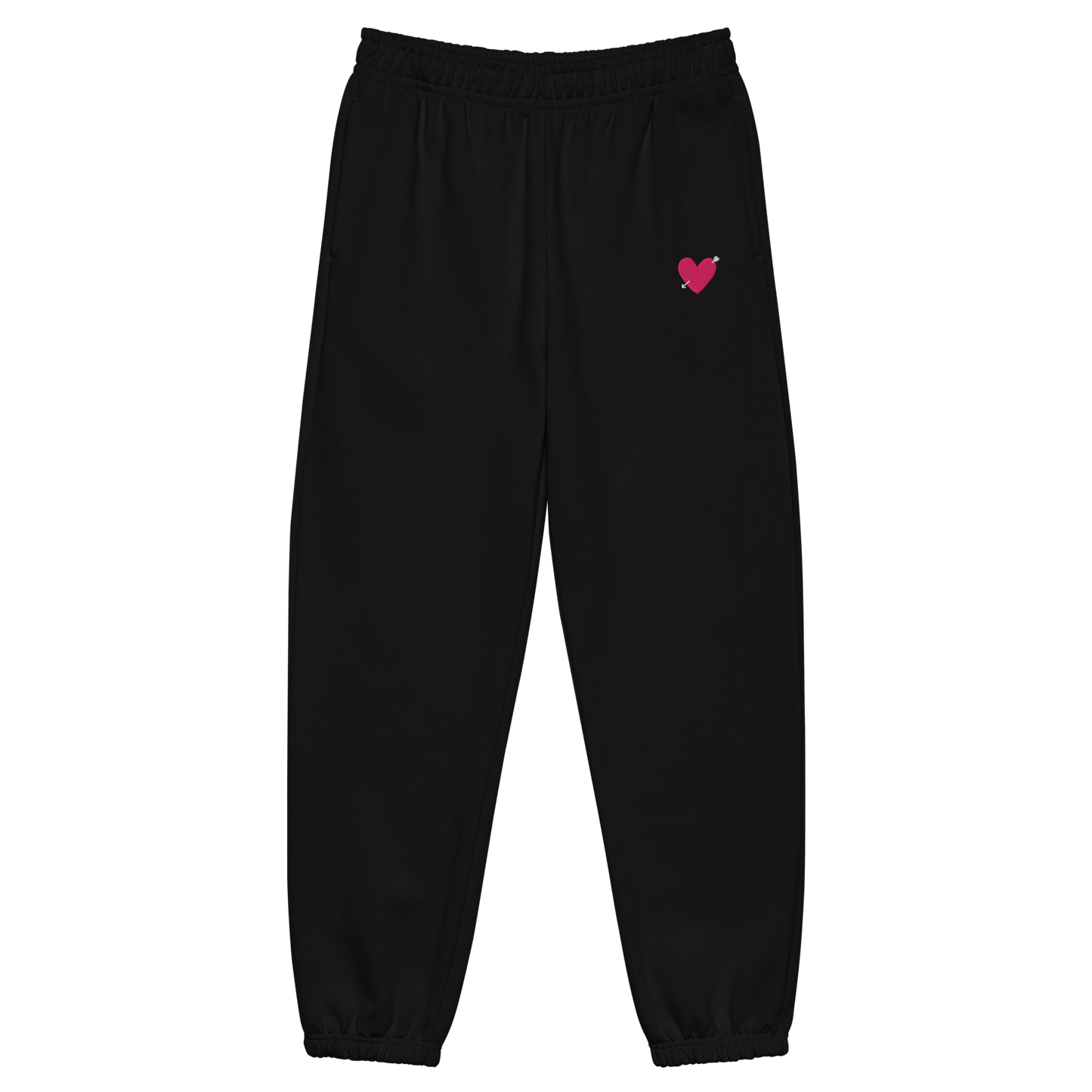 STUDIO Sweatpant 'Heart' in black